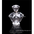 Diamond shape crystal perfume empty car perfume bottle